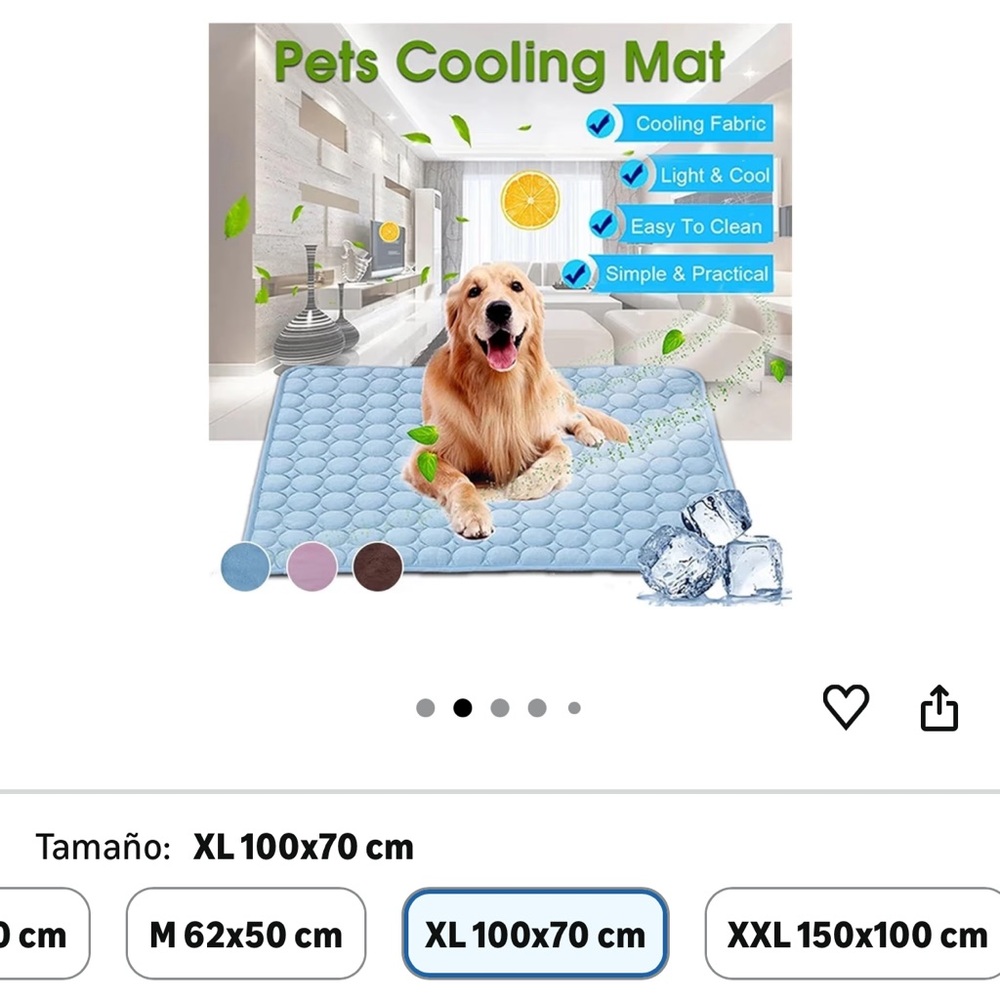 Pets Cooling Mat in Gray